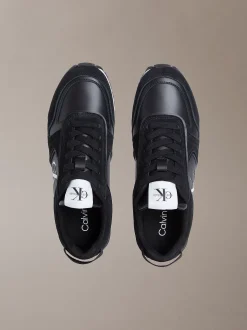 Signature hardloopsneakers van suède