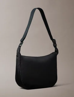 Signature nylon crossover schoudertas