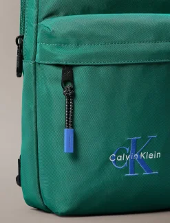 Signature nylon schoudertas met logo