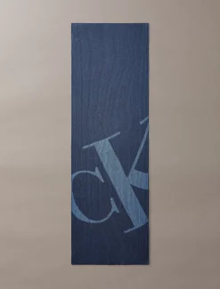 Sjaal met grafisch logo