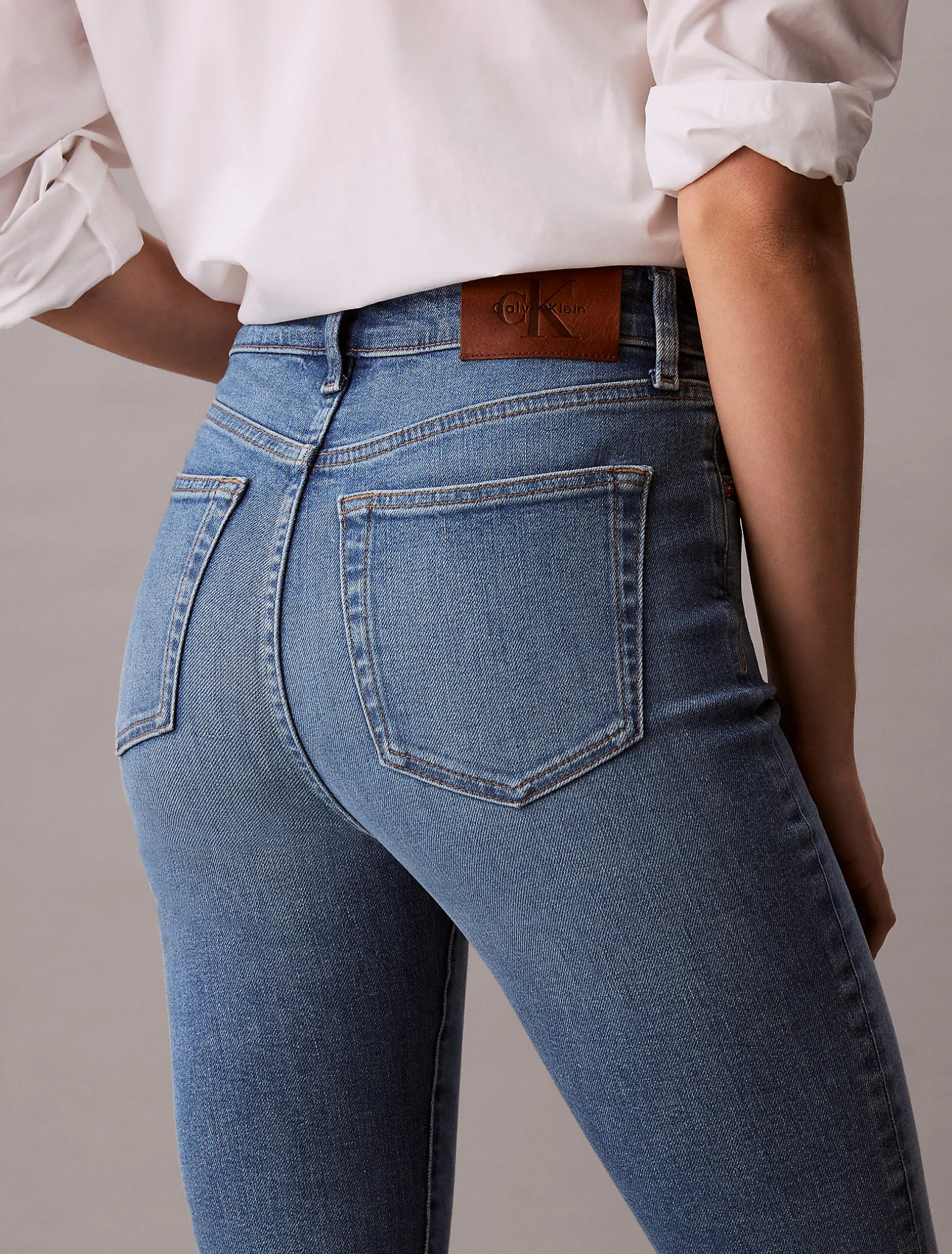 Skinny bootcut jeans