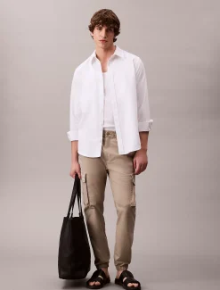 Skinny ripstop cargobroek