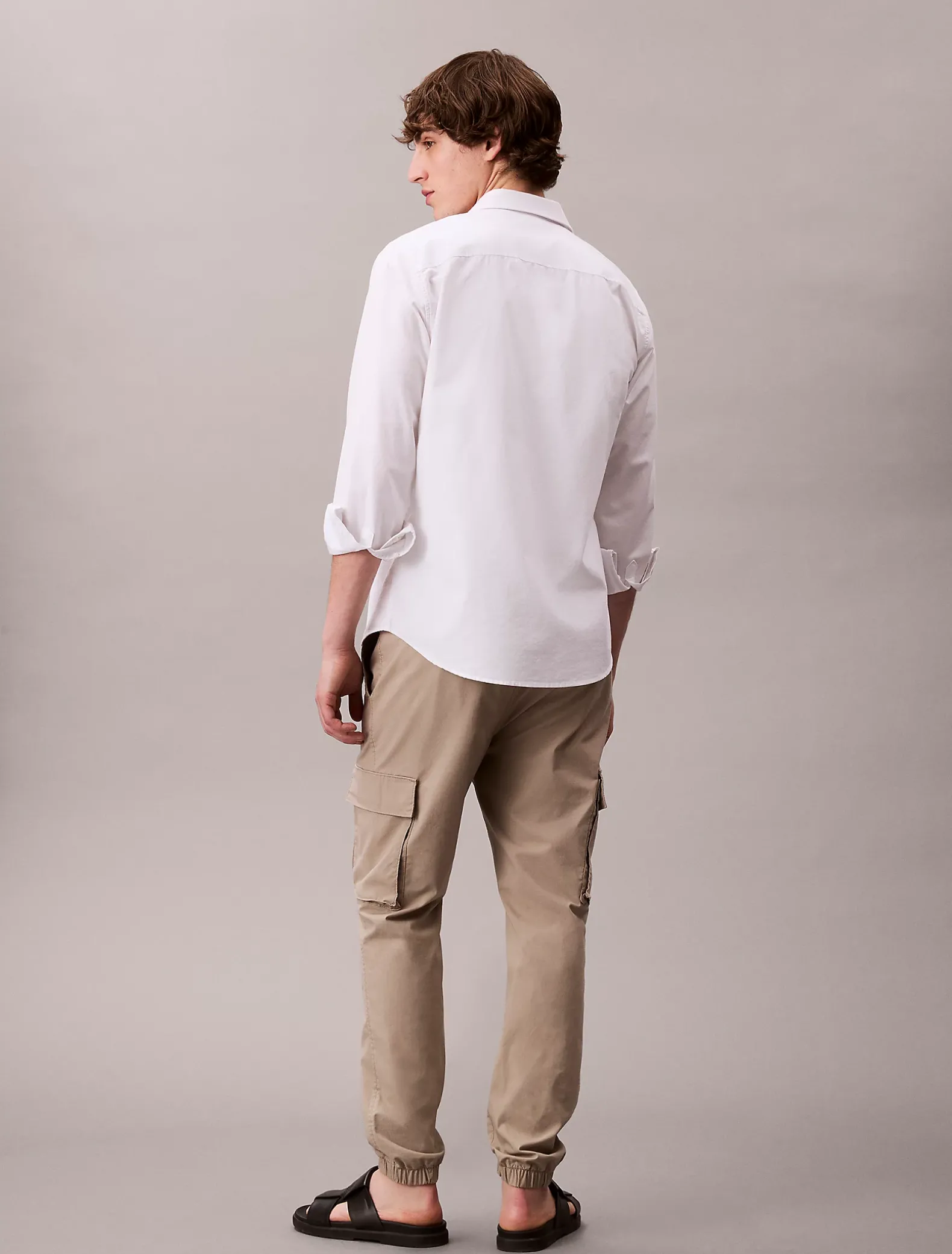Skinny ripstop cargobroek