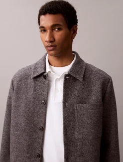 Slim katoenen polo met lange mouwen