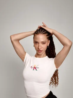 Slim monogram T-shirt - Pride