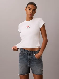 Slim monogram T-shirt - Pride