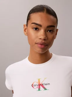 Slim monogram T-shirt - Pride