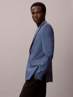 Slim pied-de-poule blazer