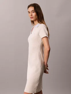 Slim polojurk van ribkatoen