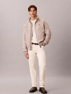 Slim straight jeans