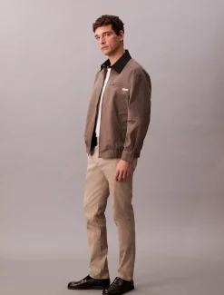 Slim stretchkatoenen chinobroek