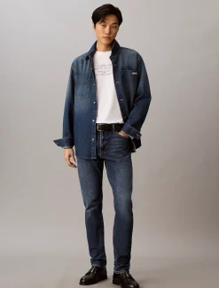 Slim tapered jeans
