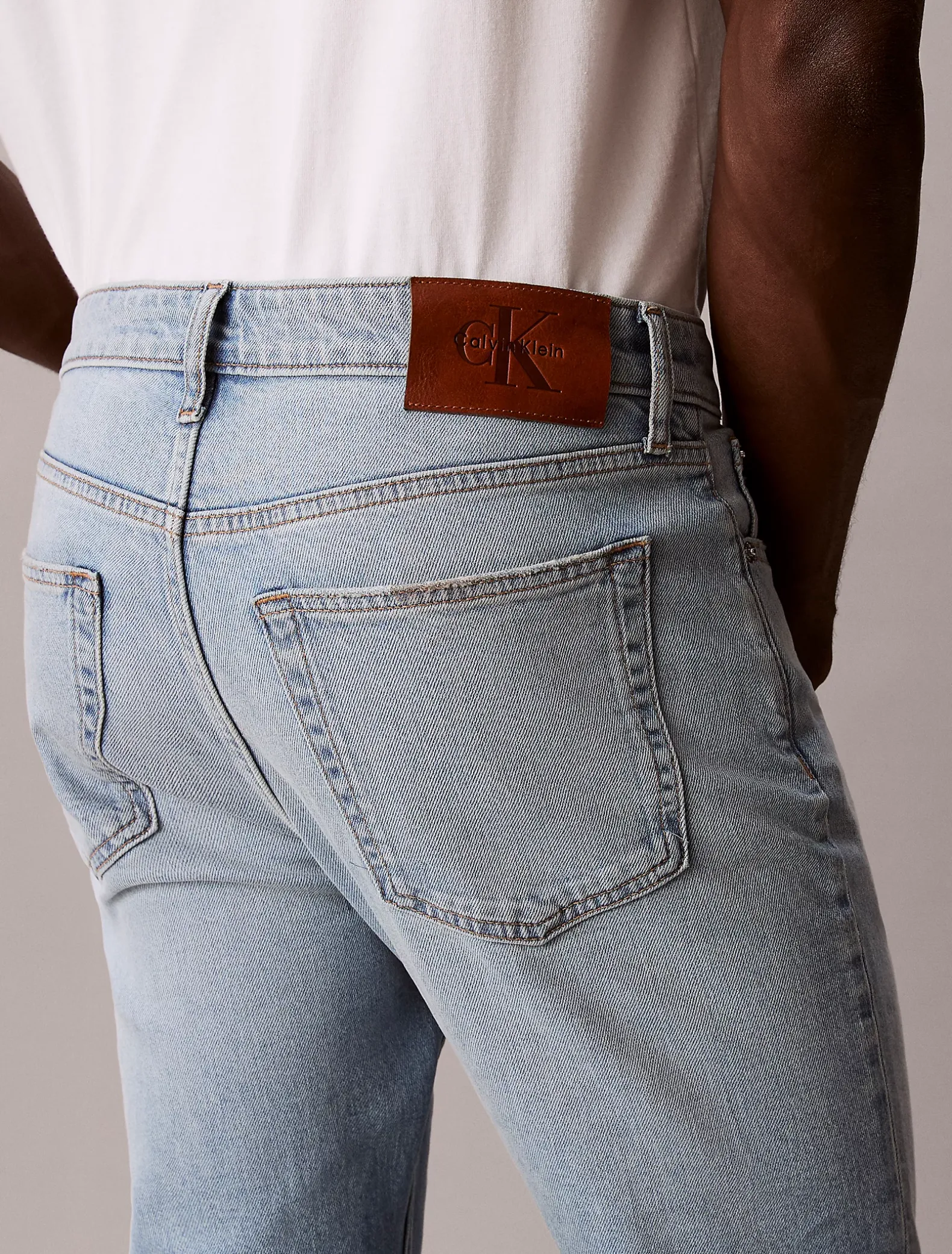 Slim tapered jeans