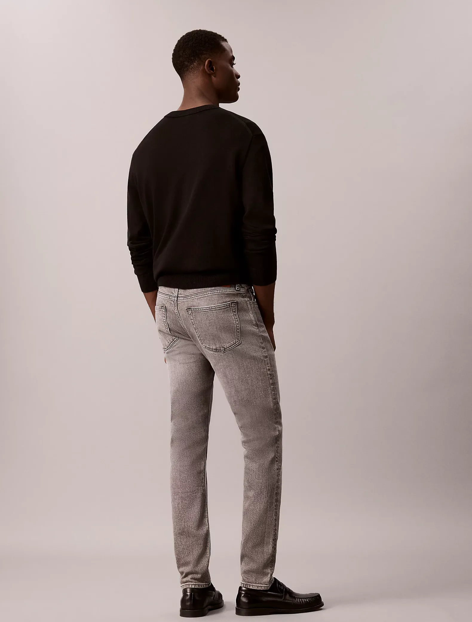 Slim tapered jeans