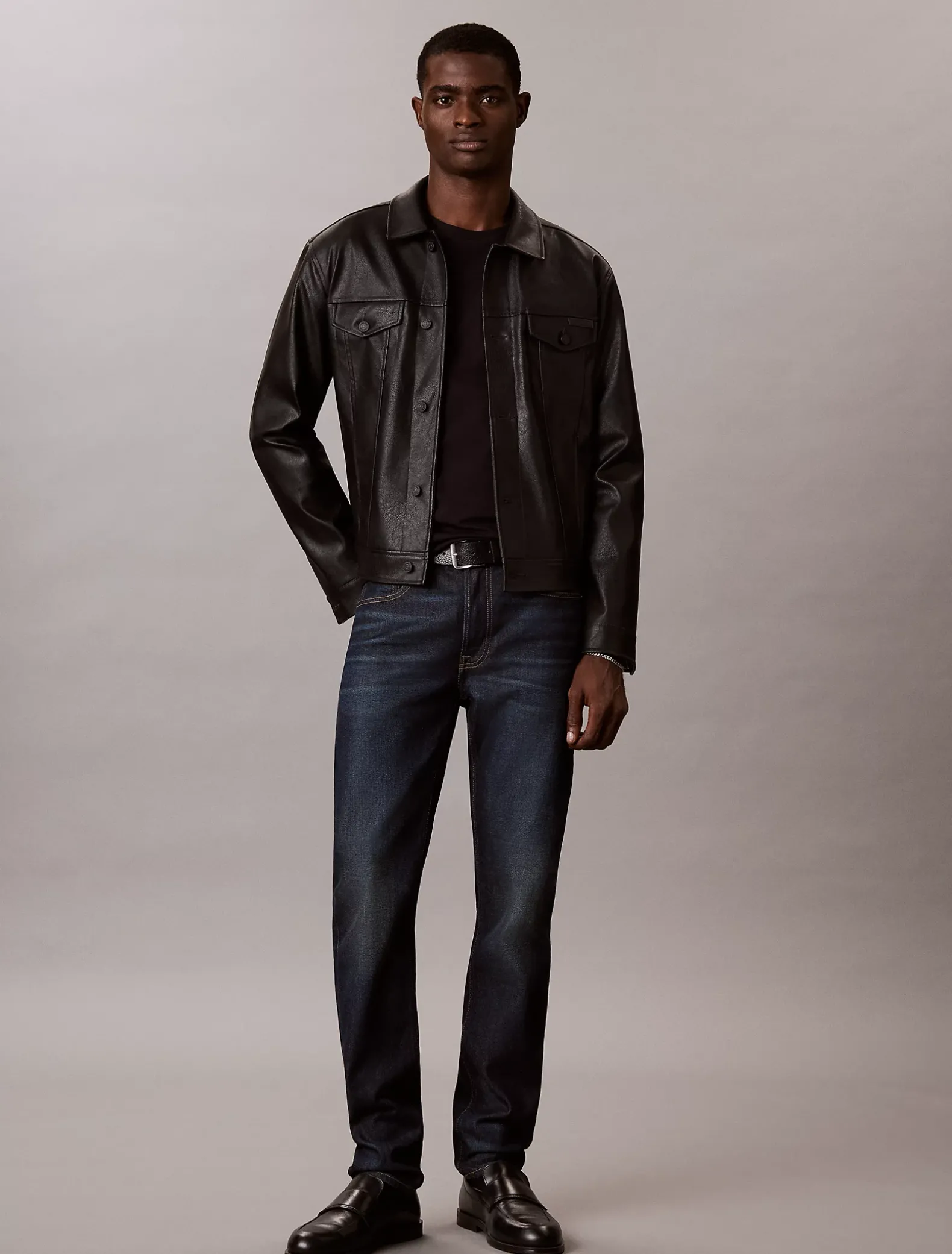 Slim tapered jeans