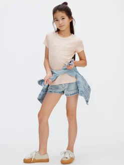 Slim T-shirt met logo