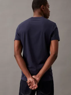 Slim T-Shirt met monogram