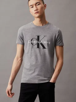 Slim T-Shirt met monogram