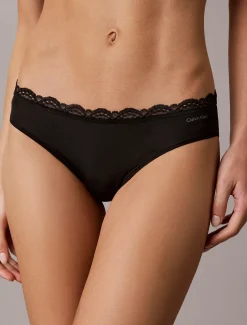 Slips - Microfibre Stretch With Lace