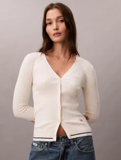Smal kabelgebreid vest