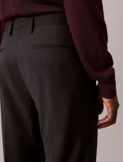 Smalle tropische wollen broek