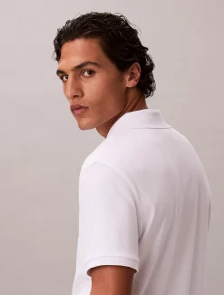 Smal poloshirt met ritskraag