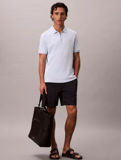 Smal poloshirt met ritskraag