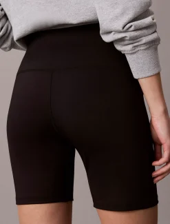 Sneldrogende nauwe sportshorts met hoge taille