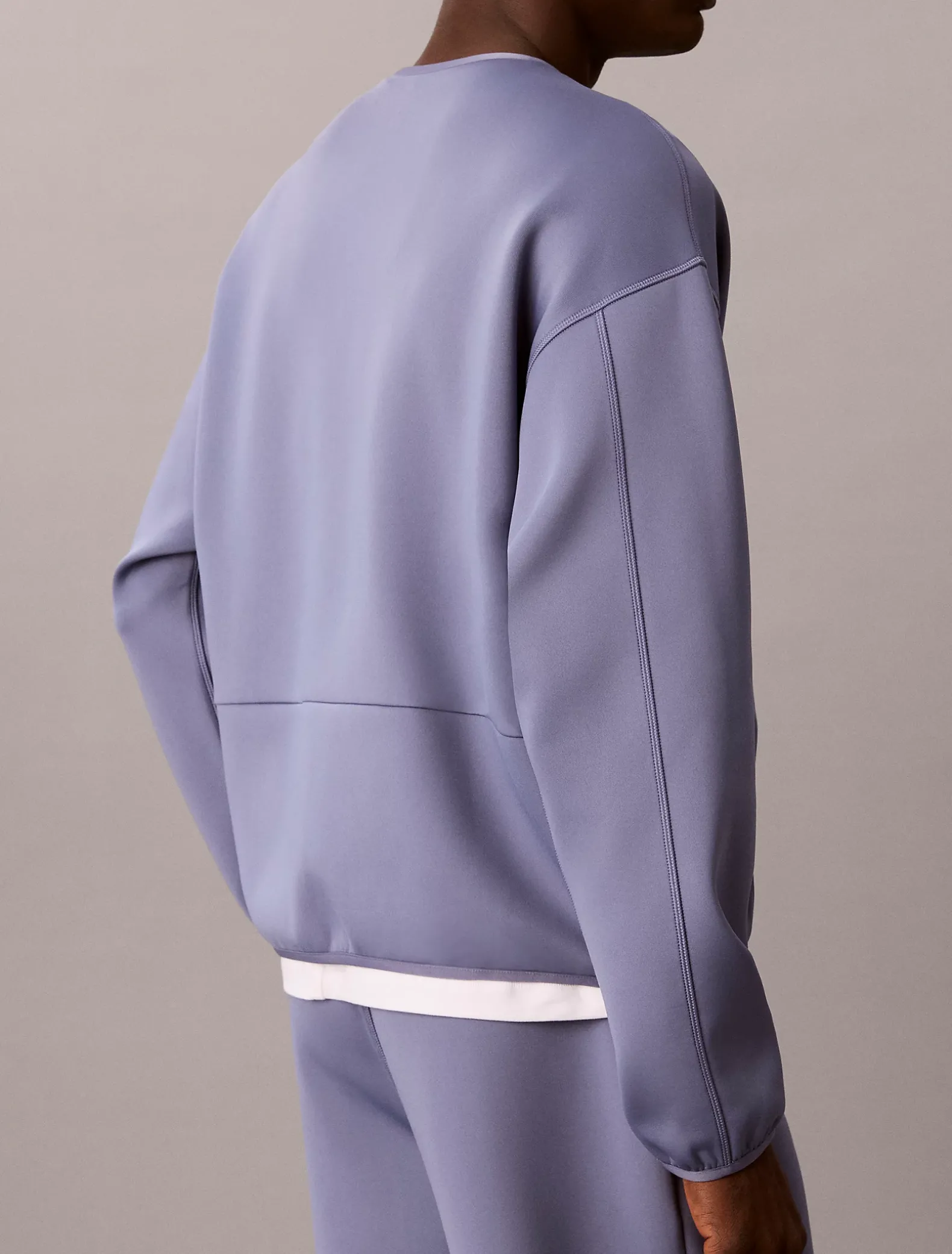Sneldrogend performance sweatshirt met zakje