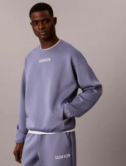 Sneldrogend performance sweatshirt met zakje
