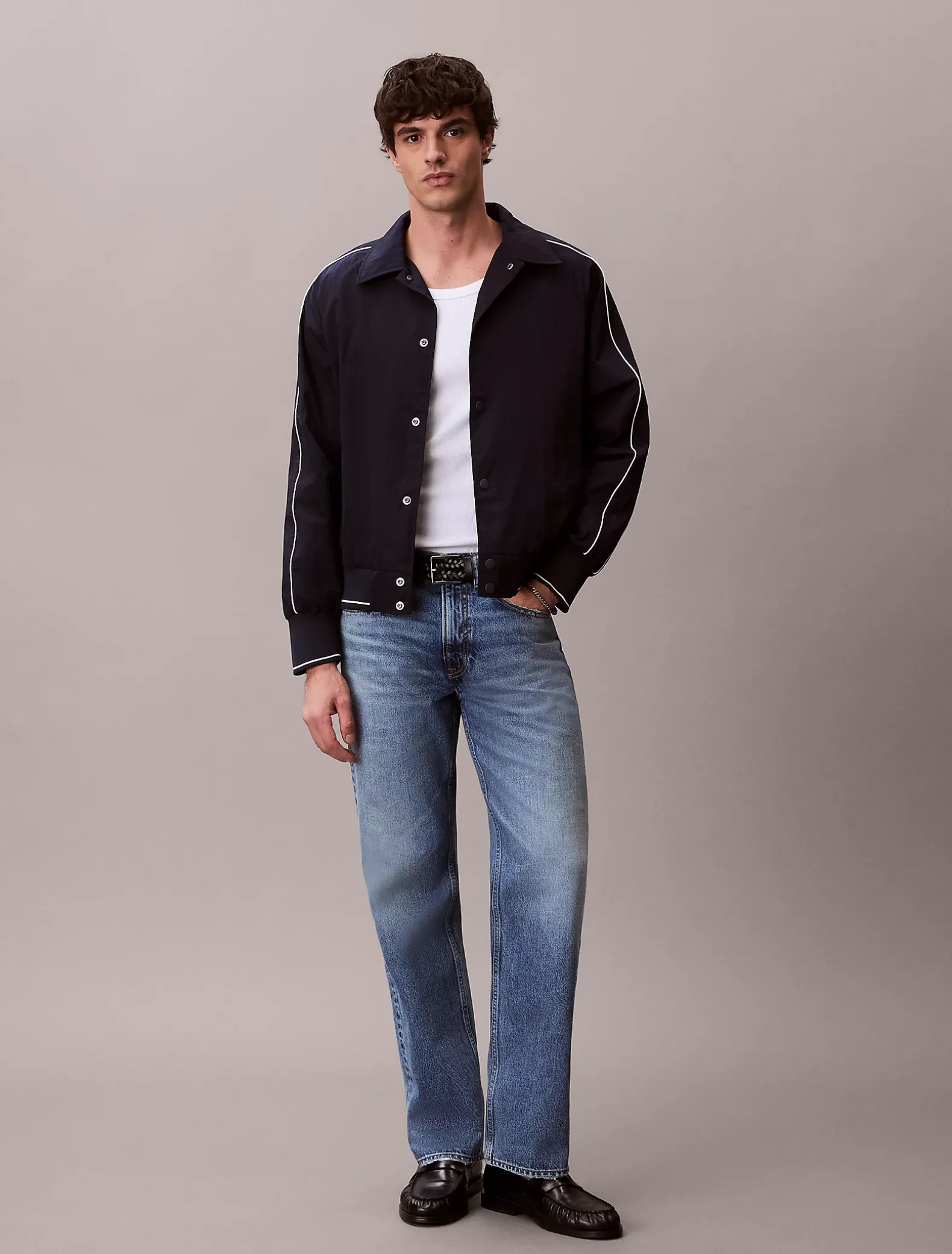 Sportief nylon bomberjack