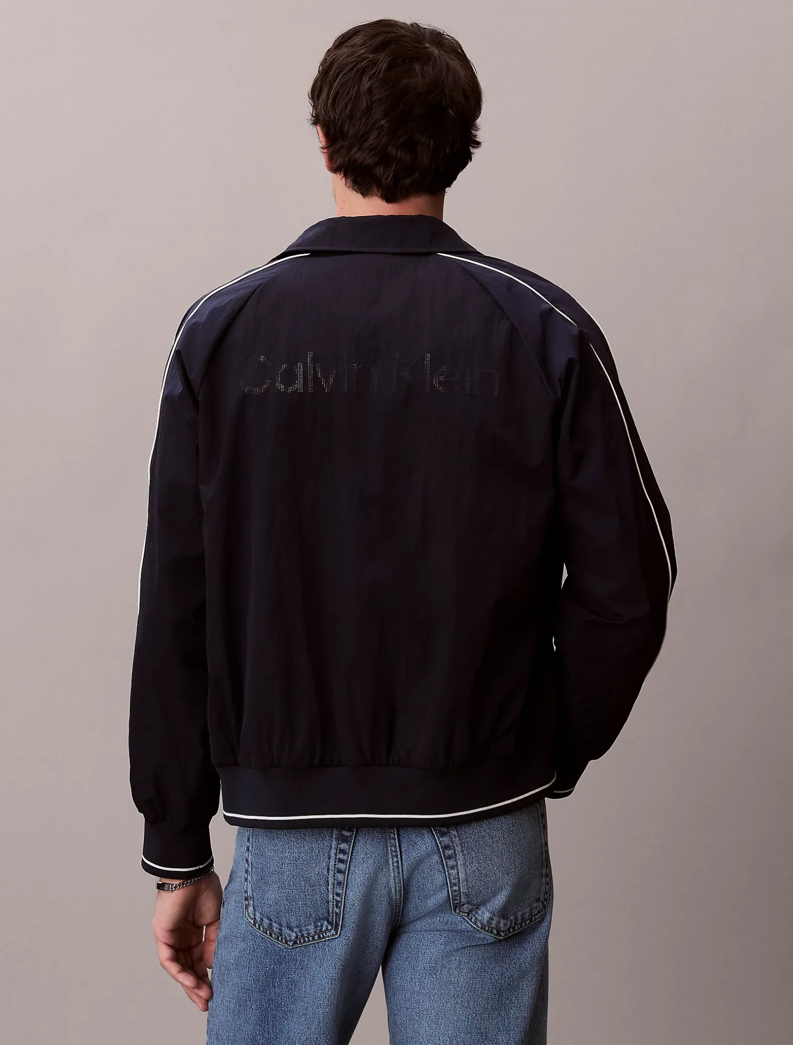 Sportief nylon bomberjack