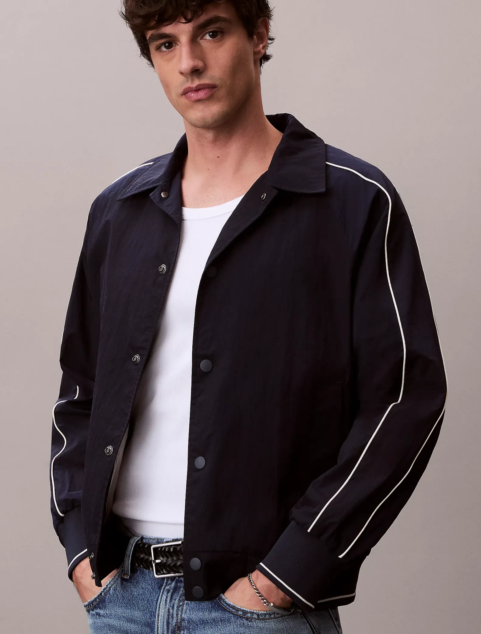 Sportief nylon bomberjack
