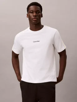 Sportief performance T-shirt van katoenmix