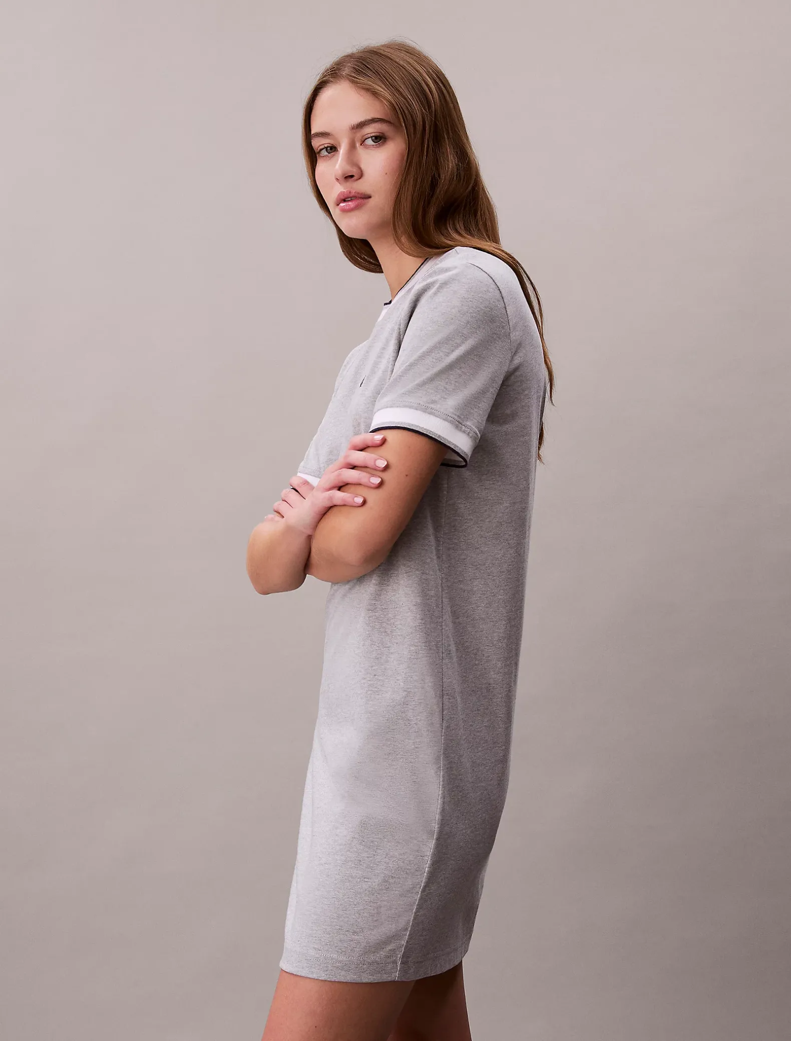 Sportief ringer T-shirtjurk