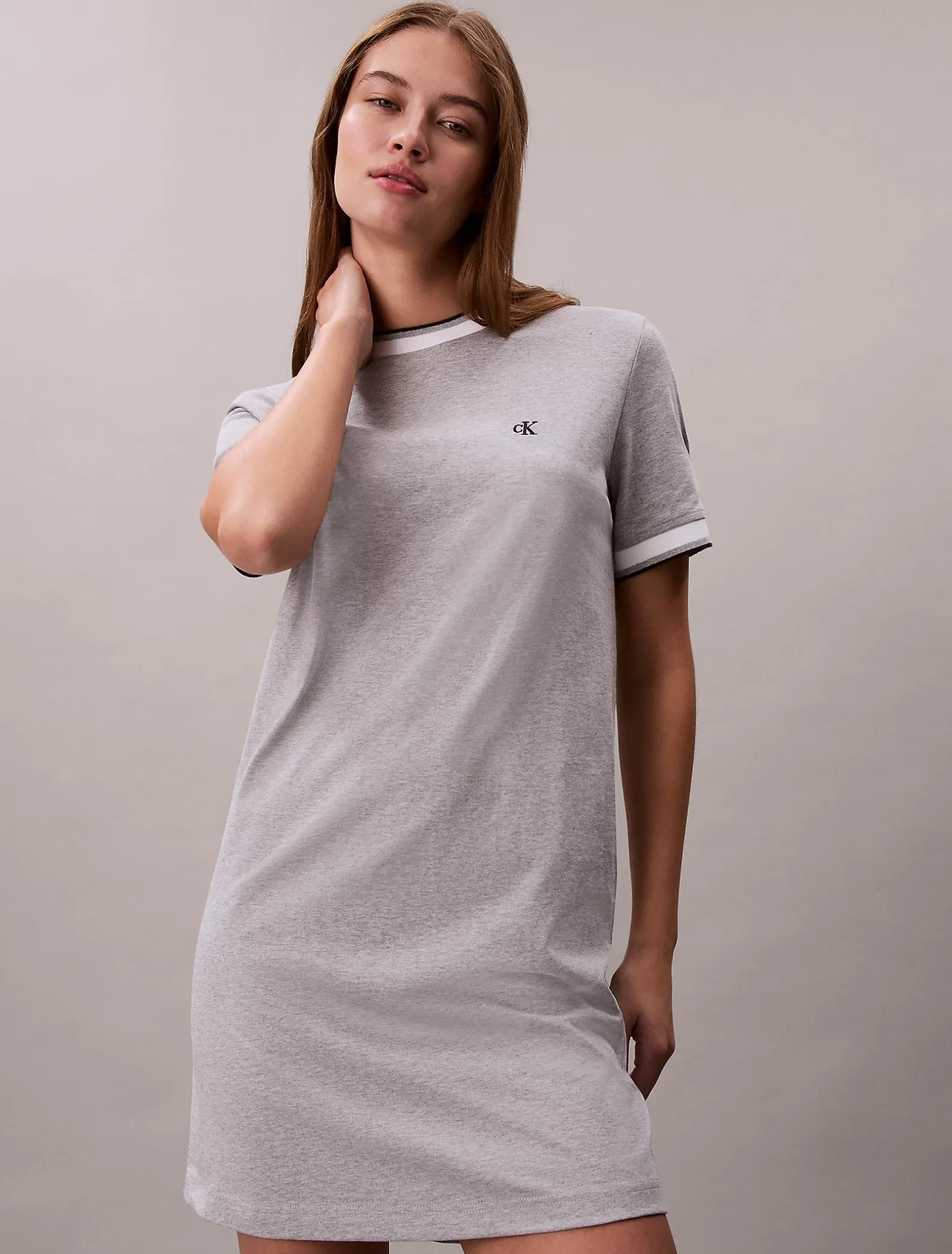 Sportief ringer T-shirtjurk