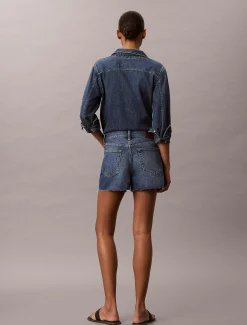 90's relaxte denim short