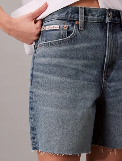 90's relaxte denim short