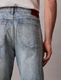 90s Straight Logo Jeans