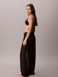 Strandbroek met wijde pijp