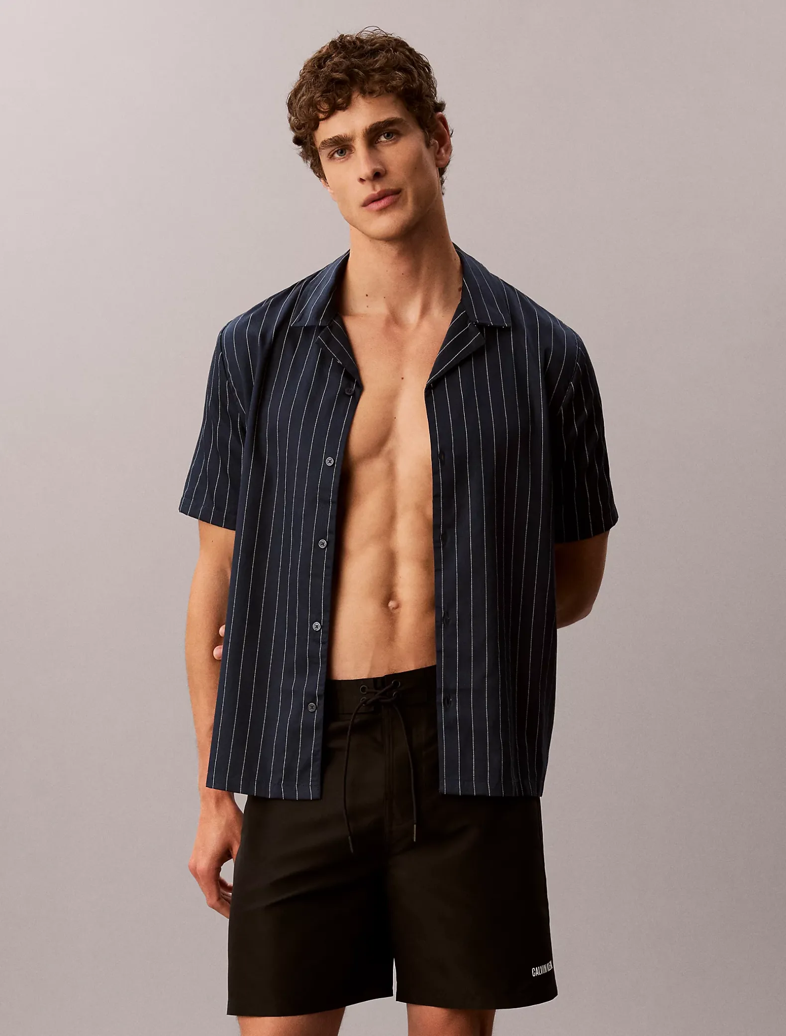 Strandshirt met all-over print
