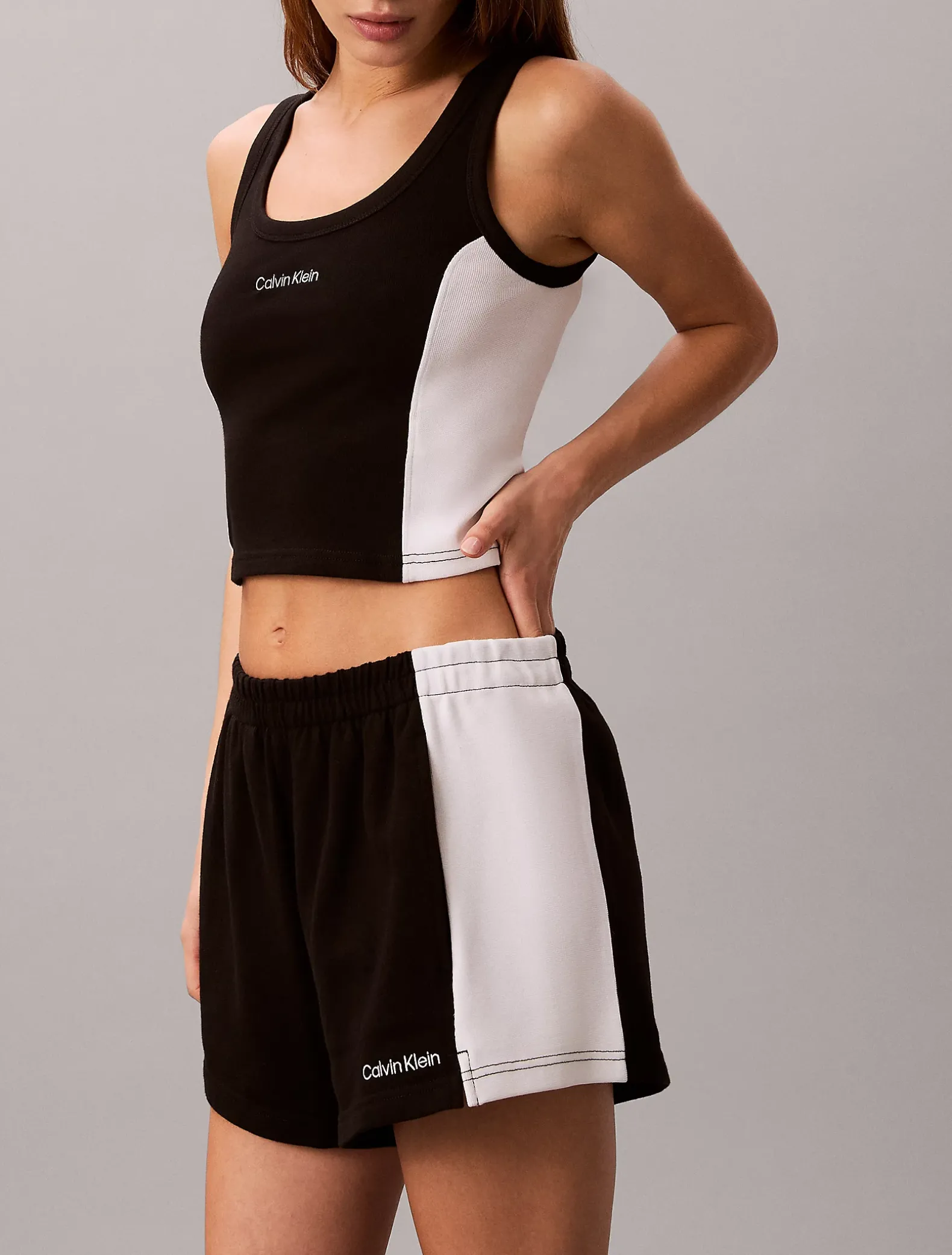 Strandshorts van jersey katoen