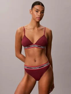 String - Icon Cotton Modal Stripe Rib