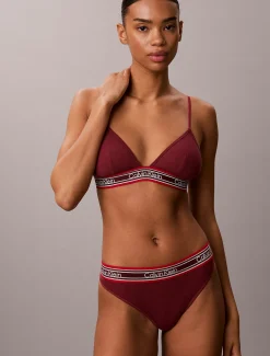 String - Icon Cotton Modal Stripe Rib