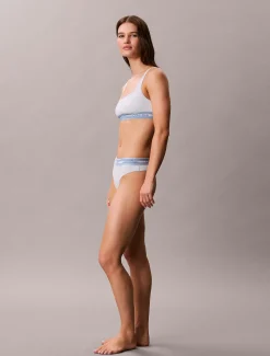 String - Icon Cotton Modal Stripe Rib