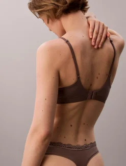 String met lage taille - Microfibre Stretch With Lace