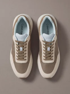 Suède chunky dadsneakers