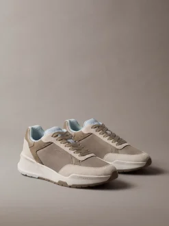 Suède chunky dadsneakers
