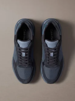Suède chunky dadsneakers