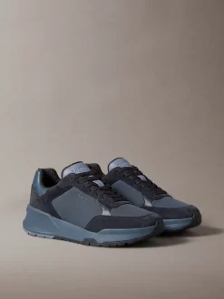 Suède chunky dadsneakers